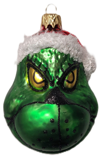vánoční ozdoba Grinch 8cm